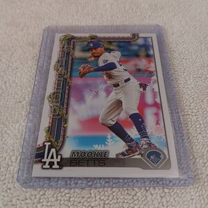 Mookie Betts Dodgers Baseball Card